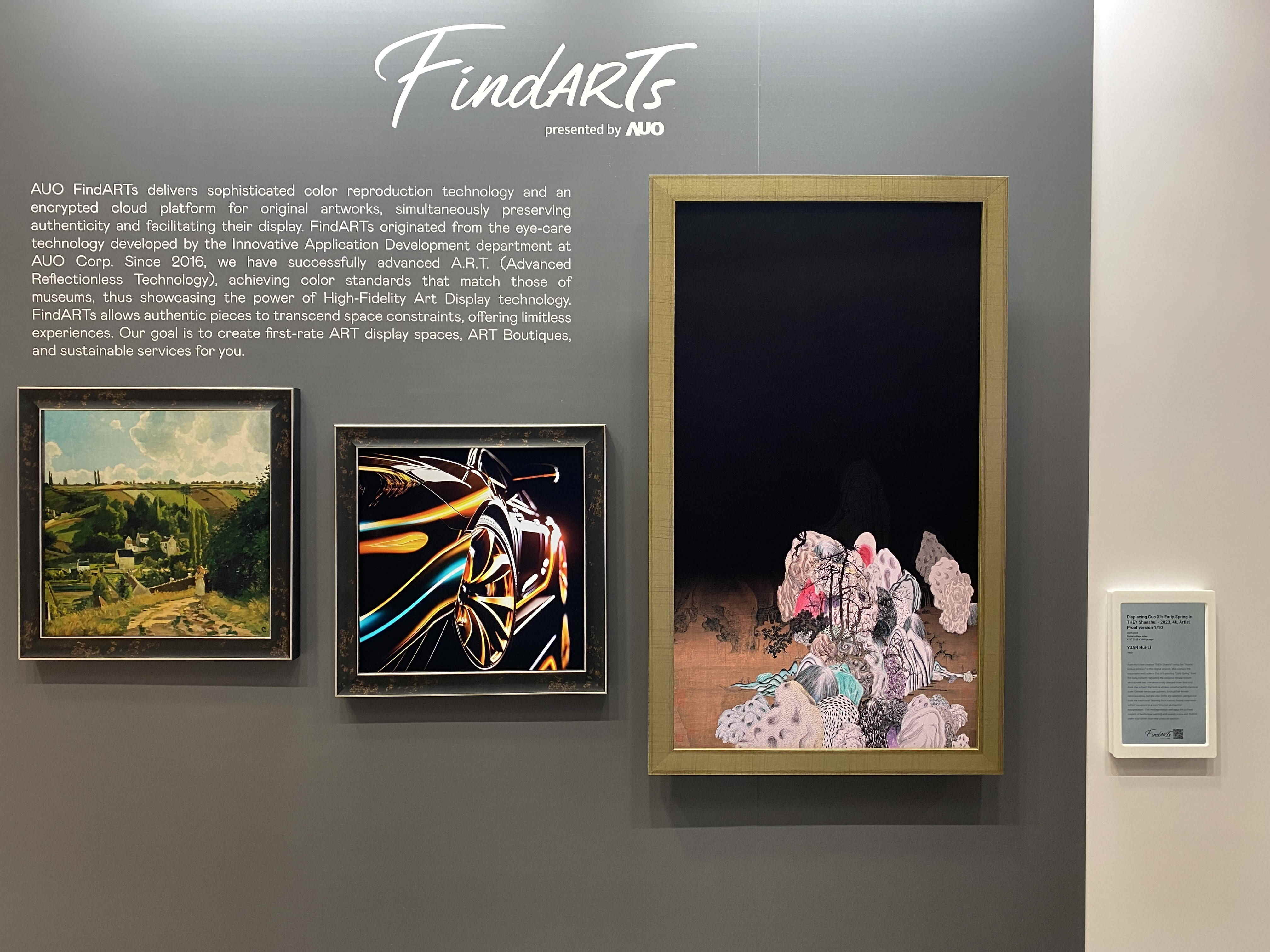 借助PA真人
FindARTs 艺术空间服务解决方案，汽车销售展示间可以摆设与客户喜好相符的艺术精品，同时与车示车并列，营造艺术空间氛围，提升赏车质感。