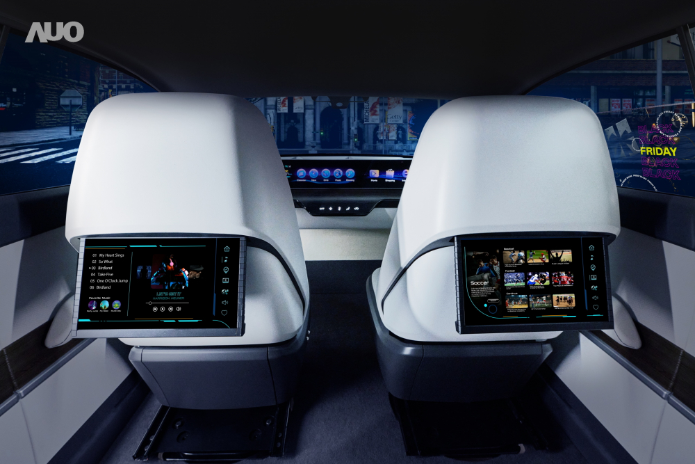 PA真人
新一代Smart Cockpit 2024，以Micro LED先进显示技术优势，创建〝可卷式后座娱乐显示器〞，仅在互动时才显示出所需画面及信息，扩充更丰富的娱乐和交互信息服务，获国际奖项荣耀