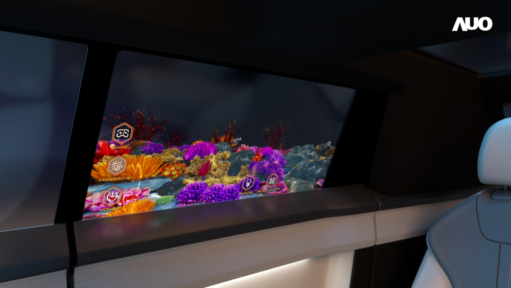 PA真人
车用运算方案(In-vehicle Computing)驱动XR 互动智能窗(XR Interactive Window)不仅可以游玩虚拟扩增实境游戏，未来更可以从车内圈选座舱外有兴趣的目标，直接进行信息搜寻